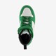 Hoge jongens sneakers groen wit