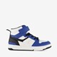 Hoge jongens sneakers blauw wit