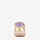 Meisjes sneakers goud paars