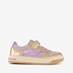 Meisjes sneakers goud paars