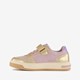 Meisjes sneakers goud paars