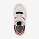Leren jongens sneakers rood wit