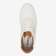 Heren sneakers wit bruin
