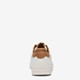 Heren sneakers wit bruin