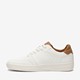 Heren sneakers wit bruin