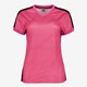 Dry dames voetbal T-shirt roze zwart