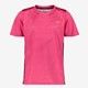Dry kinder voetbal T-shirt roze zwart