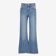 Loose fit meisjes jeans wijde pijpen blauw