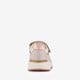 Leren meisjes sneakers beige goud