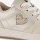 Meisjes sneakers met glitter hartje
