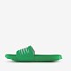 Heren badslippers groen wit