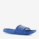Heren badslippers blauw wit