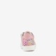 Leren meisjes sneakers met hartjes