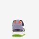 Leren jongens sneakers blauw groen