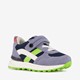 Leren jongens sneakers blauw groen