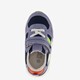 Leren jongens sneakers blauw groen