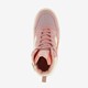 Hoge meisjes sneakers pastelroze