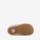 Leren babyschoenen roze goud