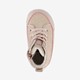 Leren babyschoenen roze goud