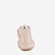 Leren babyschoenen roze goud