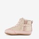 Leren babyschoenen roze goud