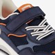 Jongens sneakers blauw oranje