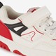 Jongens sneakers wit rood