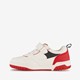 Jongens sneakers wit rood