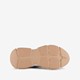 Dames dad sneakers denim beige
