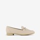 Dames loafers beige