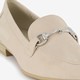 Dames loafers beige