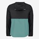 Heren hardloop jas zwart blauw
