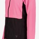 Dames hardloop jas roze zwart