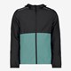 Heren hardloop jas zwart blauw