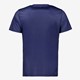 Dry heren voetbal T-shirt blauw met print
