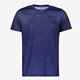Dry heren voetbal T-shirt blauw met print