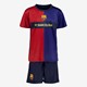 FC Barcelona kinder sport set blauw rood