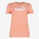 Essentials dames sport T-shirt koraal roze