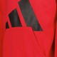 M BL heren hoodie rood