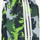 Heren zwemshort groen met print