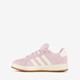 Grand Court 00s suede meisjes sneakers roze