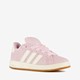 Grand Court 00s suede meisjes sneakers roze