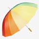 Regenboog paraplu