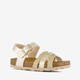 Meisjes bio sandalen goudkleurig