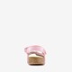 Meisjes bio sandalen met vlinder roze