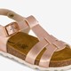 Meisjes bio sandalen rosé