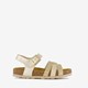 Meisjes bio sandalen goudkleurig