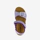 Kinder bio sandalen paars