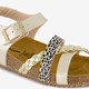 Meisjes bio sandalen beige
