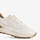 Leren dames sneakers wit